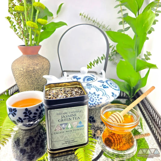 Organic Lavender Earl Grey Tea - Organic Loose Leaf Tea