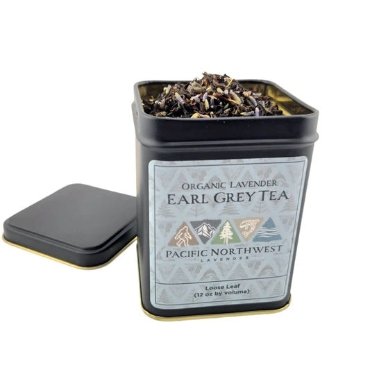 Organic Lavender Earl Grey Tea - Organic Loose Leaf Tea
