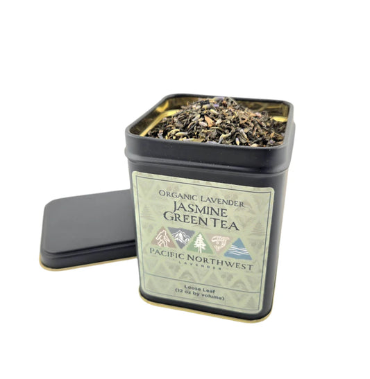 Organic Lavender Jasmine Green Tea - Organic Loose Leaf Tea